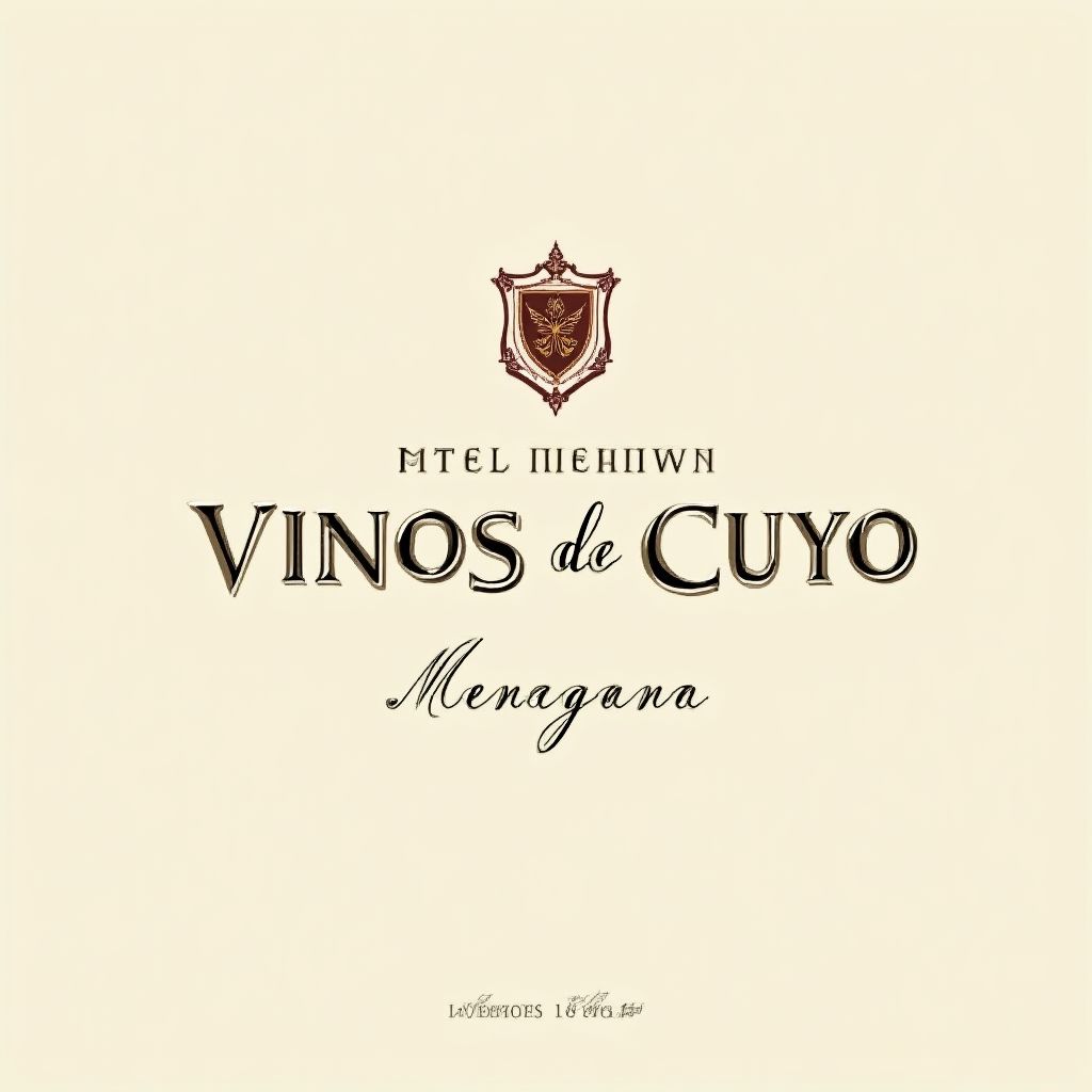 Logo de cliente ficticio Vinos de Cuyo